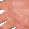 Close up of hand skin texture