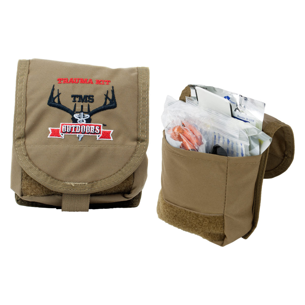 Outdoor Trauma Kit - Small Version - Tan Pouch