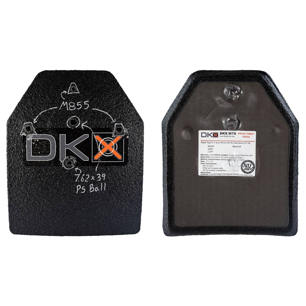 DKX M7X Series Ballistic Plates
