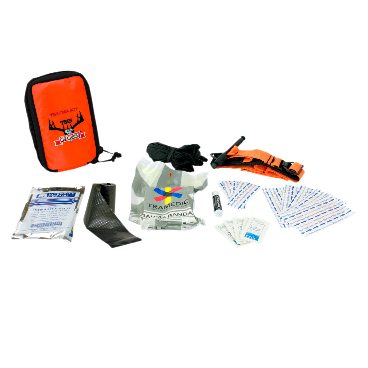 Outdoor Trauma Kit - Operator IFAK Version - Orange Pouch