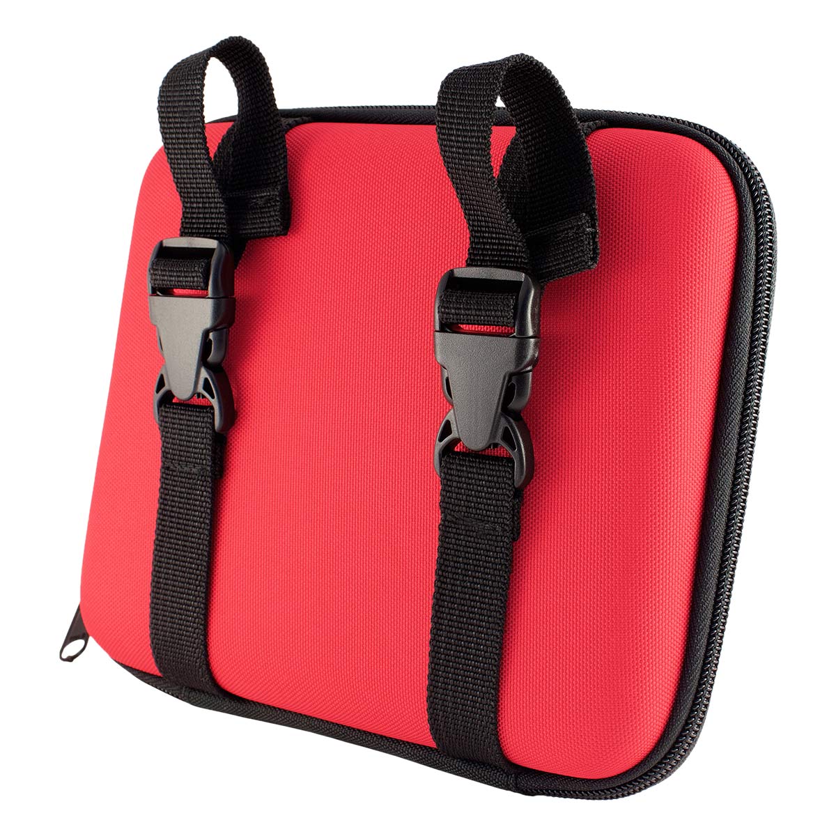 Tramedic® Individual Response Pack back view showing straps and buckles