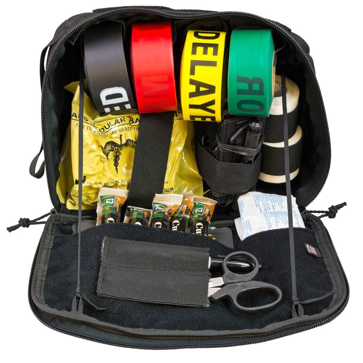 TacMed™ Warm Zone Kit, open showing contents