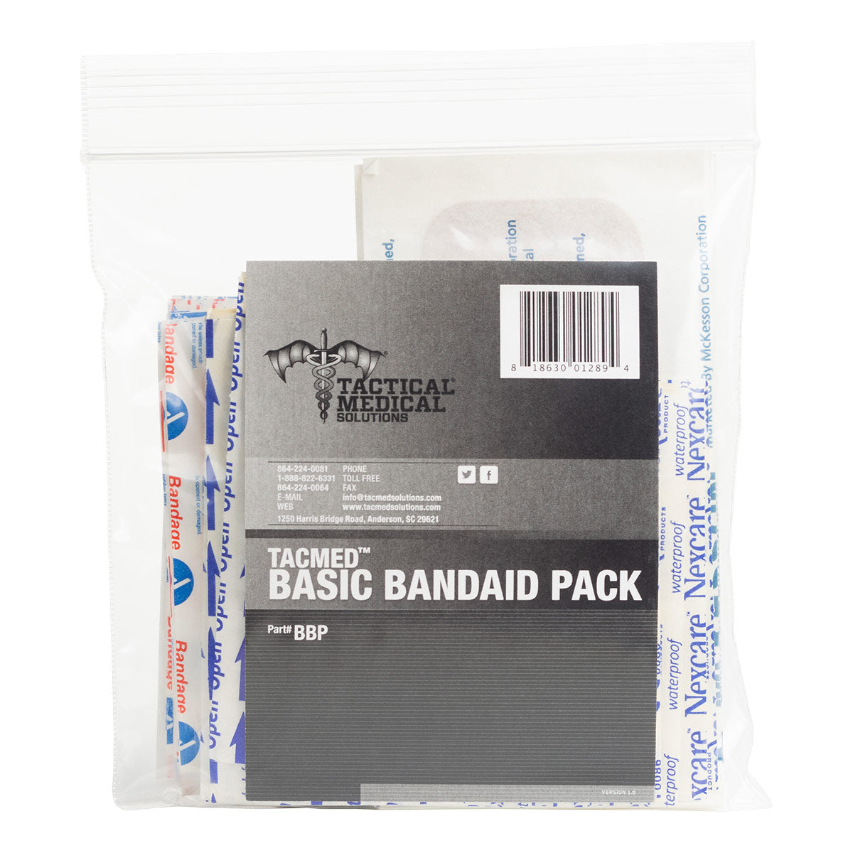 TacMed™ Basic Bandaids Pack